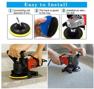 Абразивный инструмент для шлифовки мрамора, 4 дюйма, 1,5 мм, OEM, гибкий полировальный диск с алмазным напылением на смоляной связке для гранита и кварца - Product Image 4