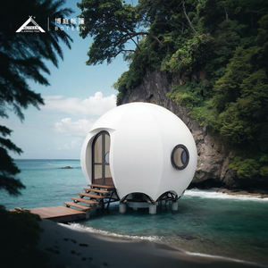 Tienda de campañ<span class=keywords><strong>a</strong></span> con vista al <span class=keywords><strong>cielo</strong></span> estrellado para acampar al aire libre de lujo Ecológico de lujo Camping Villa Design Sense Camping Suite - Product Image 2