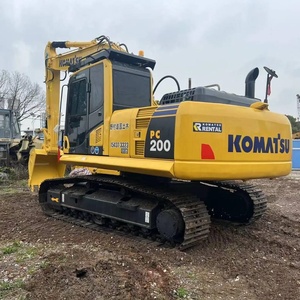 Komatsu เครื่องขุดดินระบบไฮดรอลิก PC200-8รถตัก35Ton แบบใช้แล้วชั่วโมงพร้อมสำหรับการทำงาน - Product Image 6