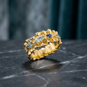 S925 14K <b>Gold</b> Plated Rhodium Plated Eternity Natural Pink <b>Opal</b> Cubic Zirconia <b>Ring</b> Customizable - Product Image 2