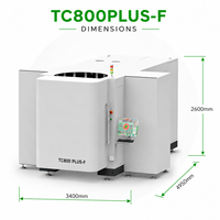 Mesin Pelapis Keras PVD HUASHENG TiAlN AlTiN, Vacuum Coater untuk Bor Mikro PCB M9