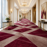 Moquette murale pour couloir d'hôtel, tapis personnalisé, revêtement de sol commercial Bocai