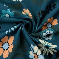 Housses de canapé/chaise en tissu tricoté soie de lait, style floral, extensible, Spandex/Polyester, 150 GSM, légères et respirantes, directement de l'usine