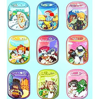Aimants de réfrigérateur de la série PY Pokemoned Cola Type 2.0, 30e anniversaire, distributeurs automatiques, boîte mystère, accessoires de fan art, jeux de société