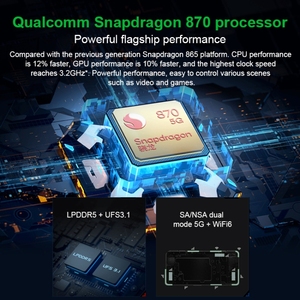 Bán buôn cá mập đen <span class=keywords><strong>4S</strong></span> điện thoại 48mp máy ảnh 12GB + 128GB 4500mAh 6.67 inch joyui12.8 sn870 Octa <span class=keywords><strong>Core</strong></span> điện thoại di động - Product Image 6