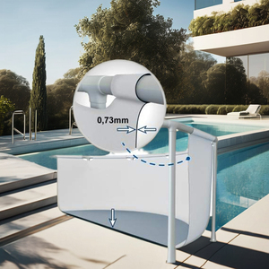 <span class=keywords><strong>Piscine</strong></span> rectangulaire <span class=keywords><strong>INTEX</strong></span> 26374 avec structure métallique, matériau PVC durable, capacité 54368L, garantie 1 an - Product Image 4