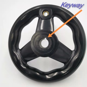 Accesorio para Torno y Fresadora, Volante de Bakelite de Plástico Sólido Corrugado con Mango Cómodo - Product Image 5
