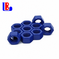 Tools & Hardware Industrial Fasteners Hex Head Bolts, PTFE Coated Steel & Stainless Steel OEM Custom Machined Length