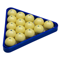 Billes de billard de qualité supérieure en résine - Ensemble de 57,2 mm pour tournoi - C-3/C-1/C-21