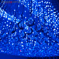 Boule Magique 3D DMX RGB IC Smart LED Point de Pixel Adressable Intérieur/Extérieur Lustre Décoration Plastique pour la Saint-Valentin