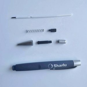 Penna a sfera con regalo di plastica promozionale di alta qualità Logo del cliente Hotel stampa personalizzata con Logo penne - Product Image 3
