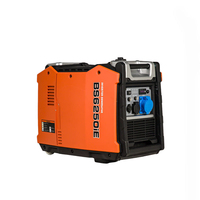 Générateur d'énergie portable super silencieux à onduleur BISON (CHINE) 5500W 5KW à onde sinusoïdale pure avec démarrage à distance DC