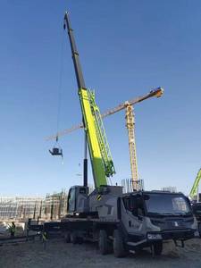 סין צד zoomlion יד שנייה העליון סין מנוף נייד 35t שטח קשה שימוש במנוף משאית לקידום