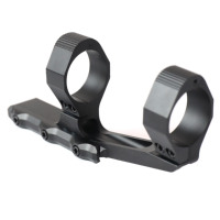 Support optique tactique réglable en alliage d'aluminium de 30 mm à double anneau pour viseur point rouge, chasse et tir en extérieur