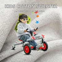 Auto de Pedales con Forma de Avión para Niños, Go-Kart con Música y Luces, de 2 a 4 Años, de Plástico