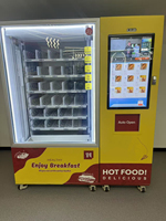 Distributeur de repas en libre-service, distributeur intelligent de nourriture, distributeur automatique de boîtes à lunch commerciales