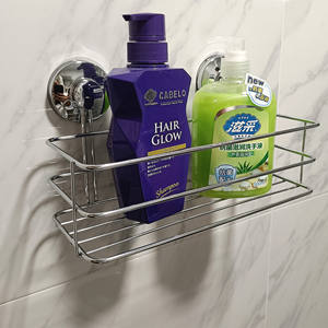 <span class=keywords><strong>Ventouse</strong></span> adhésive de <span class=keywords><strong>douche</strong></span> profonde caddy de bain étagère murale organisateur pour shampooing porte-<span class=keywords><strong>gel</strong></span> de <span class=keywords><strong>douche</strong></span> rangement de salle de bains - Product Image 3