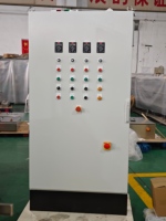 Armoire de commande électrique industrielle basse tension CFD IP54 900x1800x500mm en acier avec base d'entrée de câbles pour distribution électrique