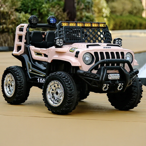 畅销书婴儿电动骑乘汽车4轮塑料2座越野儿童电动车 - Product Image 2