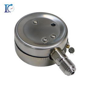 Factory Outlet <strong>4</strong>-Inch NPT1/<strong>4</strong> Thread Connection 304SS Hydraulic Stainless Steel Bourdon Tube <strong>Pressure</strong> <strong>Gauges</strong> - Product Image 3