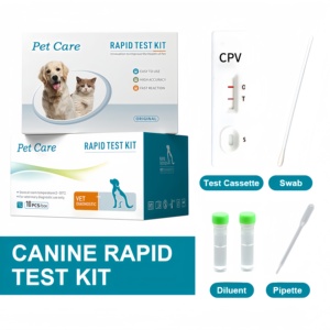 Muestra gratis CPV AG Parvovirus Vet Pet Kit de prueba rápida <span class=keywords><strong>veterinaria</strong></span> diagnóstico para perro canino - Product Image 2