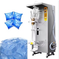 50-500ml automatique potable eau pure faisant Sachet remplissage scellage Machine d'emballage équipement petite usine de fabrication
