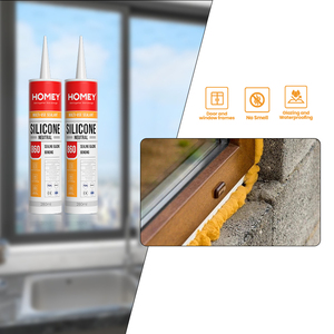 Homey Guangzhou Weatherproof White PU Foam Sealant 860 <strong>Polypropylene</strong> Adhesive Spray <strong>Glue</strong> with Silicone Main Raw Material - Product Image 1