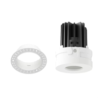 Module LED encastré COB haute luminosité 8W/15W en aluminium moulé sous pression, sans cadre, IP65, IRC 80/90