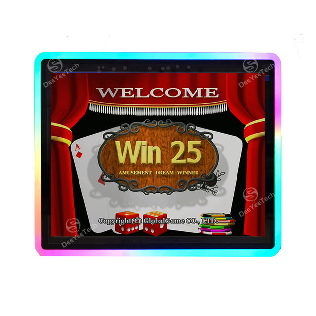 3M/ELO Protocol LED Light Arcade Video Game Machines 19 22 Inch Monitor Gaming Touch Screen