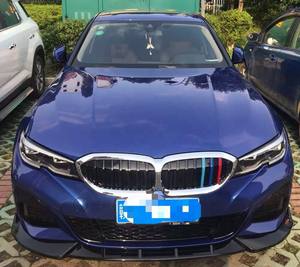 Parachoques delantero para <span class=keywords><strong>BMW</strong></span> Serie 3 G20, 3 piezas, fibra de carbono ABS, estilo m-sport, <span class=keywords><strong>2020</strong></span> - Product Image 2