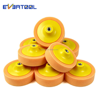 EVERTOOL 6 pouces Premium OEM tampons de polissage personnalisables éponge polissage voiture carrosserie rayures enlèvement grattoir