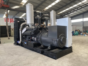Groupe électrogène silencieux refroidi par eau 500-800 kW en promotion, avec télécommande, entretien facile et panneau de commande numérique - Product Image 2