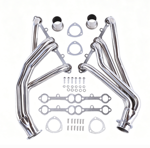 Tuyau d'échappement LK compatible avec <span class=keywords><strong>BMW</strong></span> <span class=keywords><strong>E46</strong></span> <span class=keywords><strong>325i</strong></span> 304, convient aux modèles <span class=keywords><strong>325i</strong></span> berline et X3 E83 2.5i, collecteur d'échappement haute performance amélioré. - Product Image 4