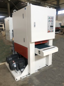 Machine à poncer à bande large de petite taille <span class=keywords><strong>pour</strong></span> le travail du bois automatique, bois massif, MDF, meubles, armoires - Product Image 4