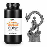 Résine photopolymère OEM pour imprimante 3D, étiquette privée, couleur personnalisée, emballage en vrac, distributeur, vente en gros, fournisseur d'usine