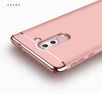 Coque de protection 3-en-1 galvanisée coque rigide givrée complète pour Samsung S9 PLUS S7 EDGE S7 EDGE