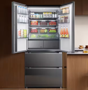 Réfrigérateur Mijia Pro 560L, encastrable, double système de refroidissement, machine à glaçons automatique, argent satiné, réfrigérateur intelligent à technologie Inverter - Product Image 6