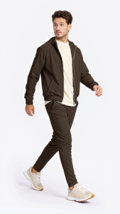 Conjunto Deportivo para Hombre Gingtto, Estilo Casual Urbano, Admite Logotipo y Etiqueta Personalizados - Product Image 2