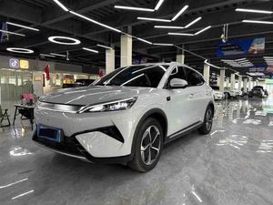 BYD Yuan PLUS 2025 d'<span class=keywords><strong>occasion</strong></span>, SUV électrique intelligent, blanc, peinture d'origine complète - Product Image 1