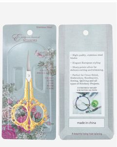 Ciseaux à cuticules en acier inoxydable, coupe-peaux mortes de précision en forme de fleur de prunier pour manucure et pédicure - Product Image 5