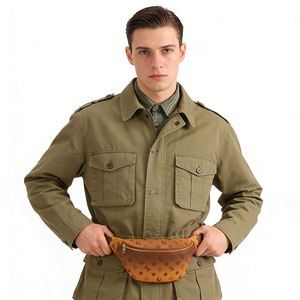 Bolso de cintura unisex de moda, riñonera, bandolera, bolso cruzado de piel sintética con correa ajustable para uso diario y viajes - Product Image 2