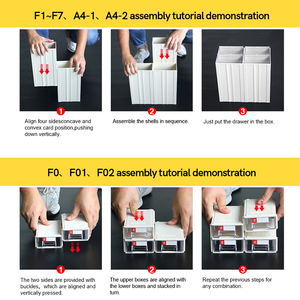 Hộp đựng nhựa bán chạy F3-205*135*78MM, 30 ngăn, dùng để đựng ốc vít/đai ốc/phụ kiện điện tử/phụ tùng nhỏ, chất lượng cao - Product Image 6