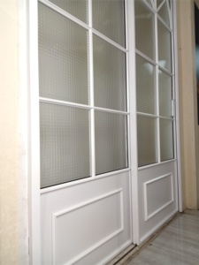 Diseño Americano para Hotel, Puertas Corredizas <span class=keywords><strong>de</strong></span> <span class=keywords><strong>Aluminio</strong></span> con Rejilla, Diseño Moderno <span class=keywords><strong>de</strong></span> Puerta Francesa Corrediza <span class=keywords><strong>de</strong></span> Vidrio - Product Image 5
