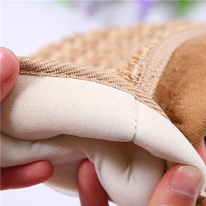 Gants de bain exfoliants en fibre naturelle, respectueux de l'environnement - Product Image 3