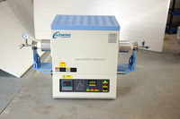 Fourneau tubulaire horizontal de laboratoire à haute température JINMING JM-1200T-60D 1200C avec tube en quartz OD 60/80/100mm et chauffage céramique