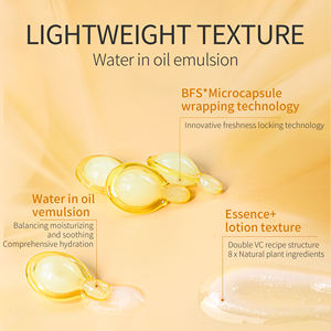 Cápsula de suero facial hidratante con vitamina C, aceite puro, no graso, blanqueamiento rápido, blanqueamiento de manchas, brillo - Product Image 4