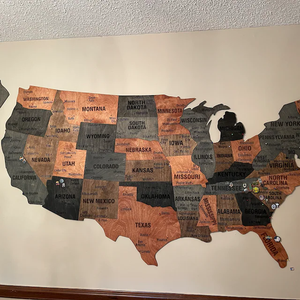 <span class=keywords><strong>Carte</strong></span> de voyage personnalisée punaise Art mural en bois <span class=keywords><strong>Carte</strong></span> des États-<span class=keywords><strong>Unis</strong></span> en bois <span class=keywords><strong>Carte</strong></span> murale en bois des États-<span class=keywords><strong>Unis</strong></span> pour cadeaux de mariage/anniversaire/anniversaire - Product Image 3
