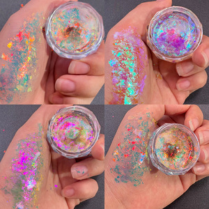 Nouveautés 2026 : Poudre de paillettes Aurora Caméléon pour Nail Art DIY, Paillettes Opales Décoratives pour Ongles - Product Image 3