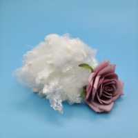 Fibre acrylique vierge 1.2D 38MM, fibre PAN blanchie, pour vêtements et textiles de maison