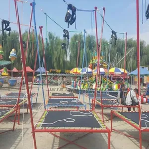 High quality cheap euro jumping bungee trampoline